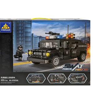 لگو کریتور پلیس و جیپ پلیس 431 قطعه KY67288 -اسباب بازی